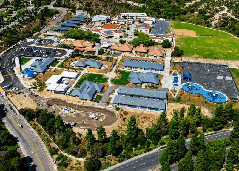 Educational complex with sports facilities