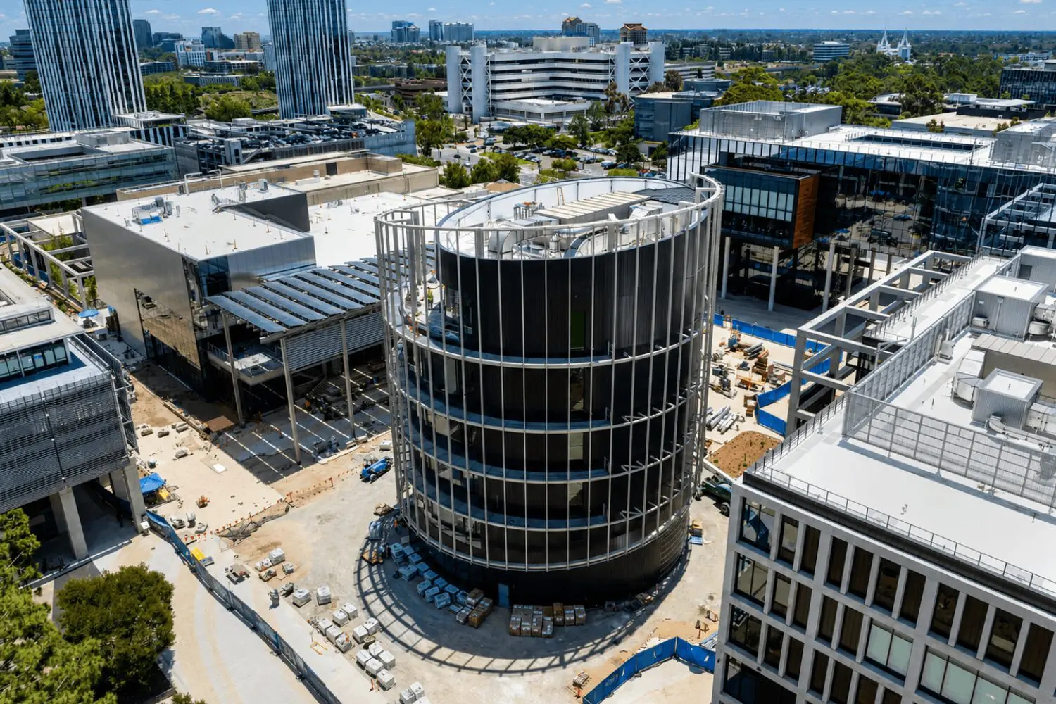 Urban development with circular architecture